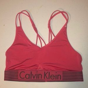 Calvin Klein sports bra!